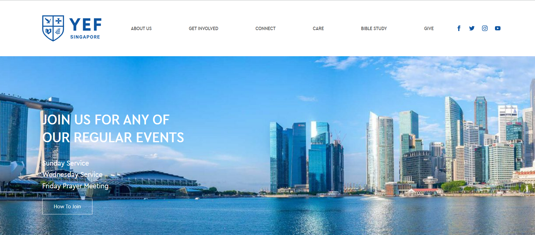 New YEF Singapore Website